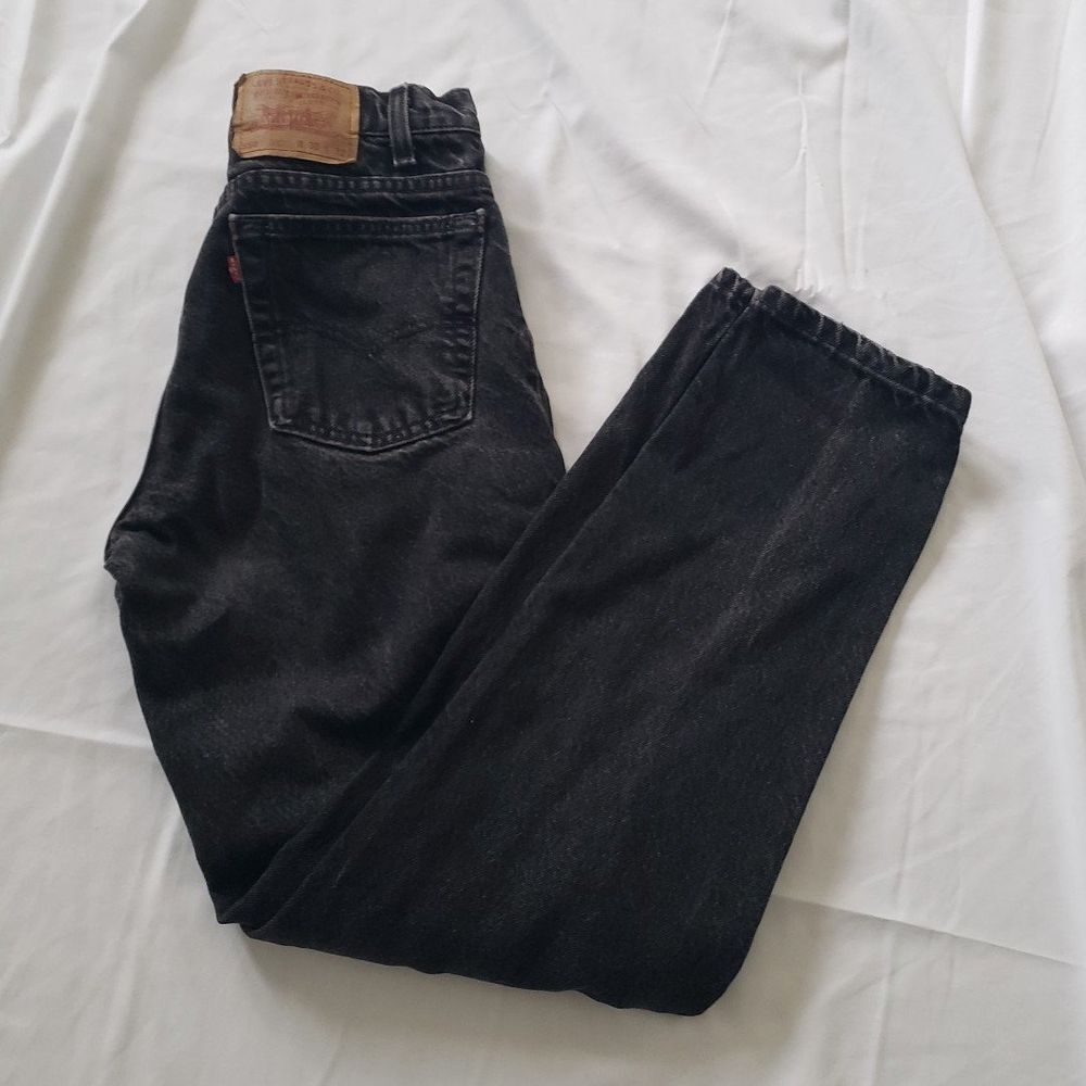 90s Levi's‎ 550 Black Jeans